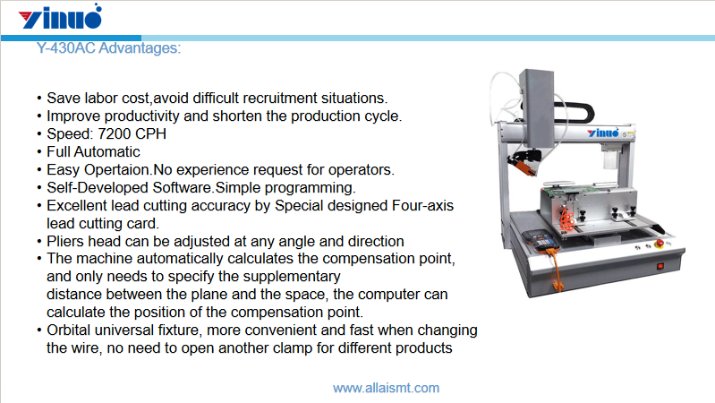 Advantages of Y-430AC
