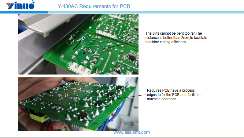 Y-430AC Requirements for PCB