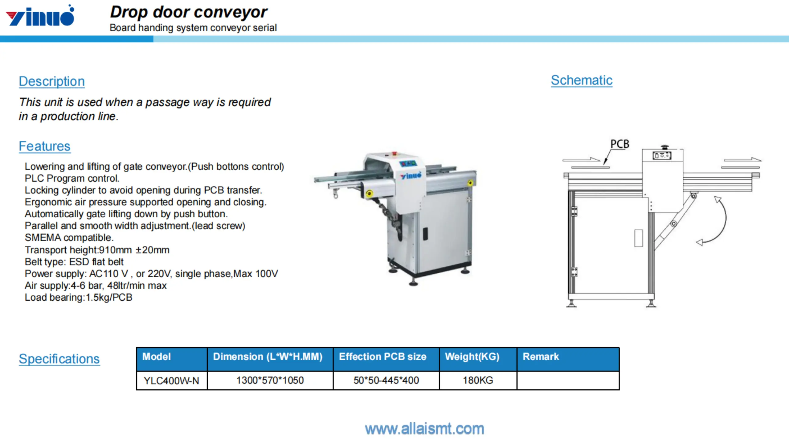The Drop Door Conveyor