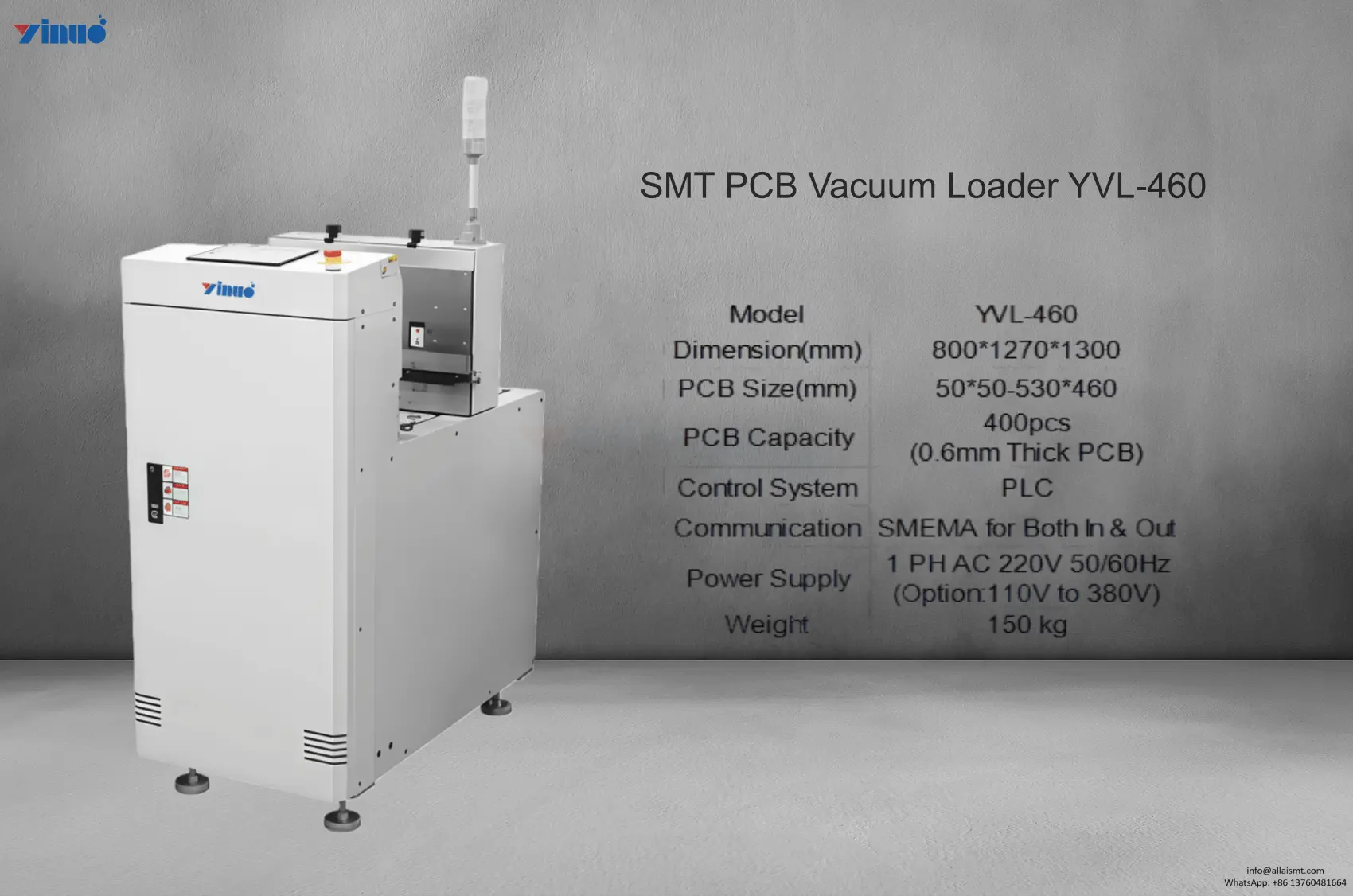 SMT PCB Vacuum Loader YVL-460(1) SMT PCB Vacuum Loader YVL-460