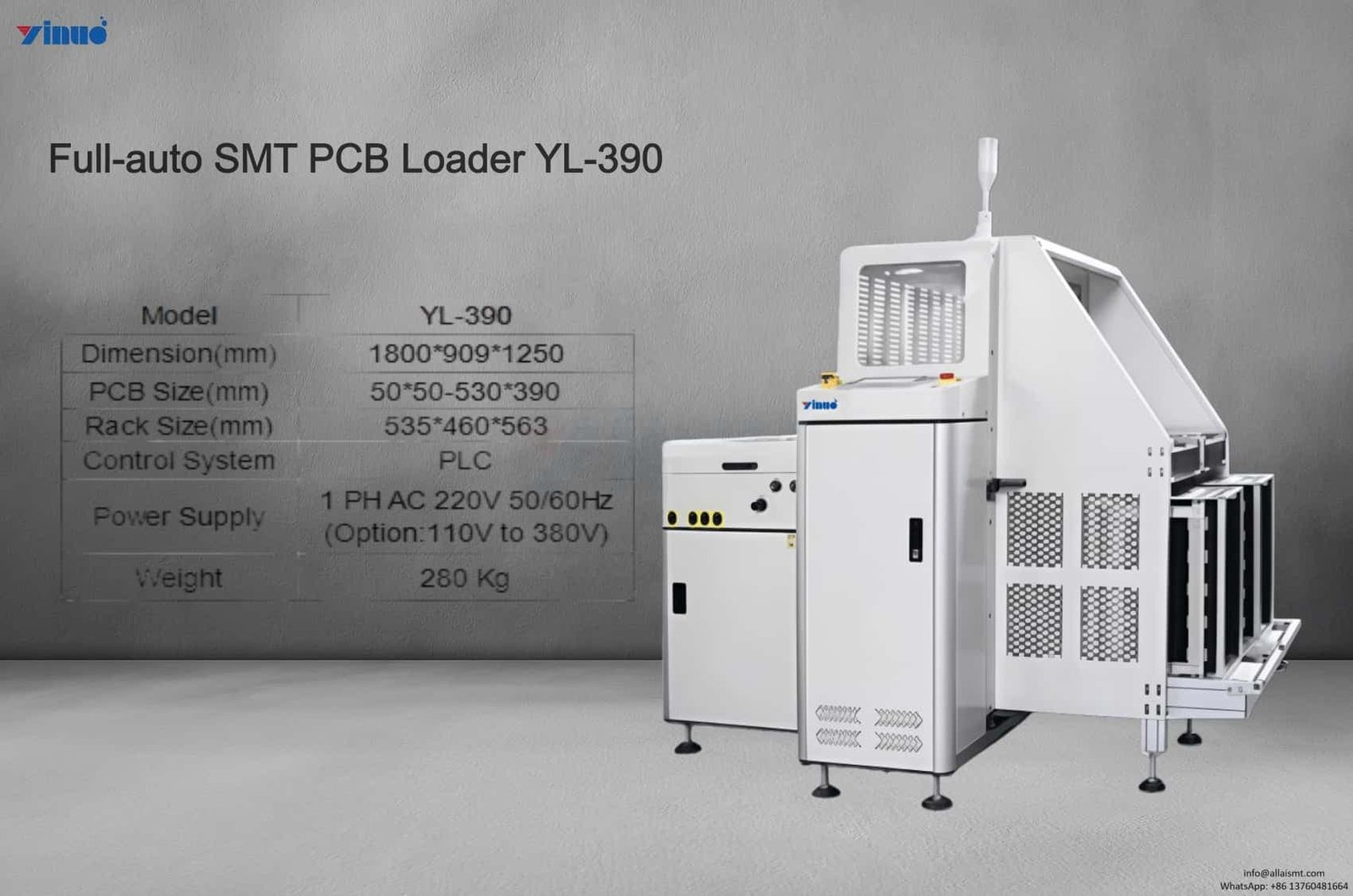 Full-auto SMT PCB Loader YL-390