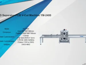 LED Separator PCB V-Cut Machine YM-2400