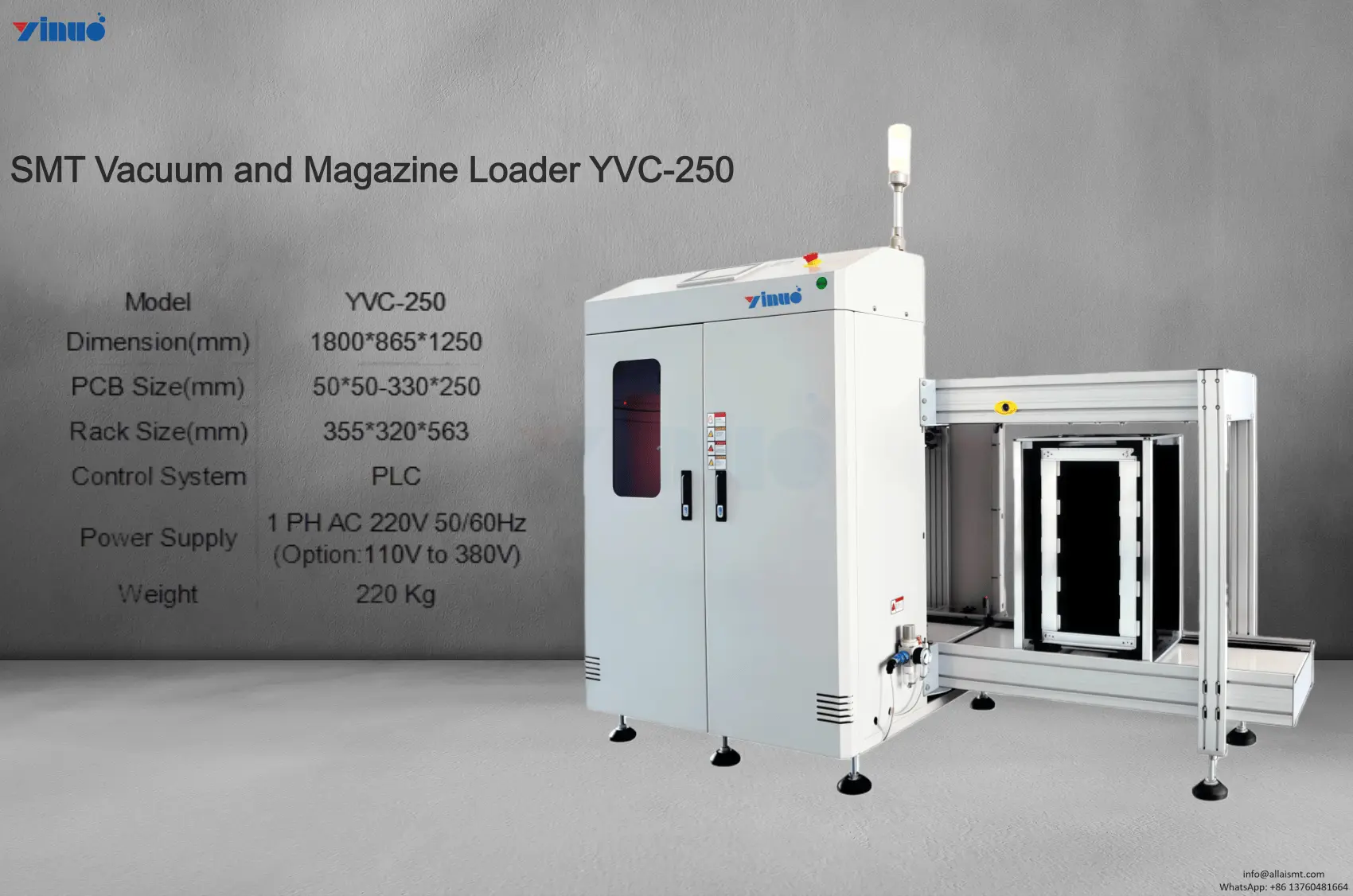 SMT Vacuum and Magazine Loader YVC-250