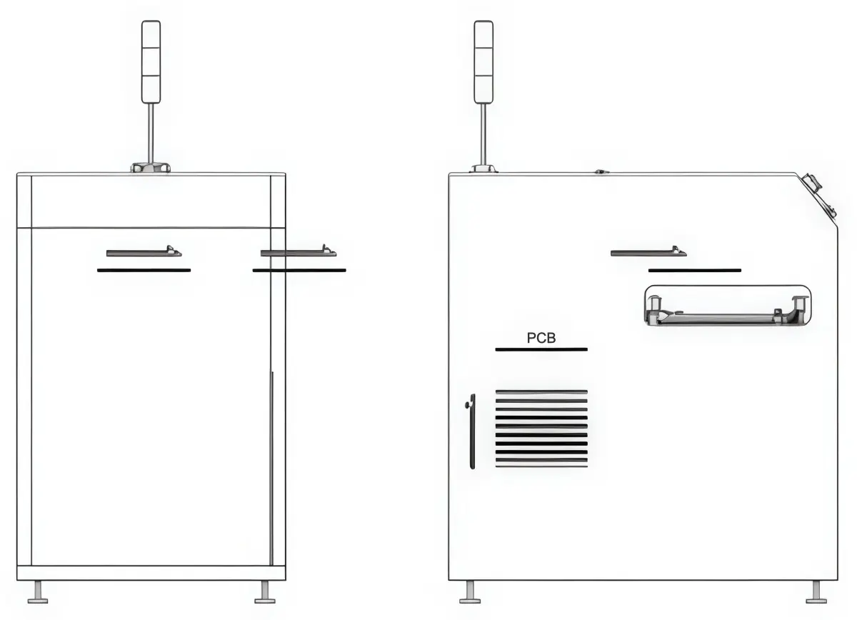 Advanced SMT Translation Type Suction Machine YSM-530