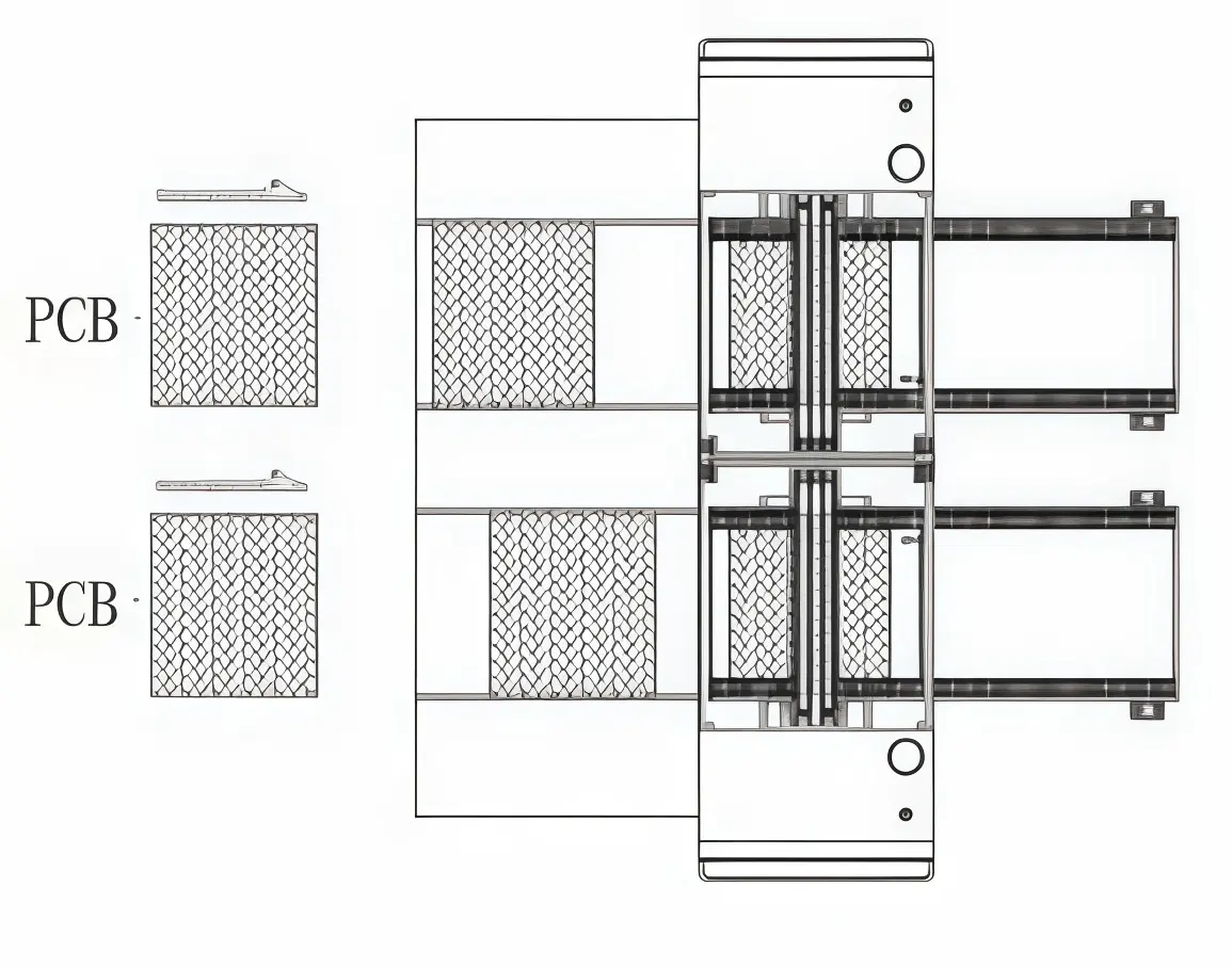 Premium Quality SMT Dual Rail Unloader