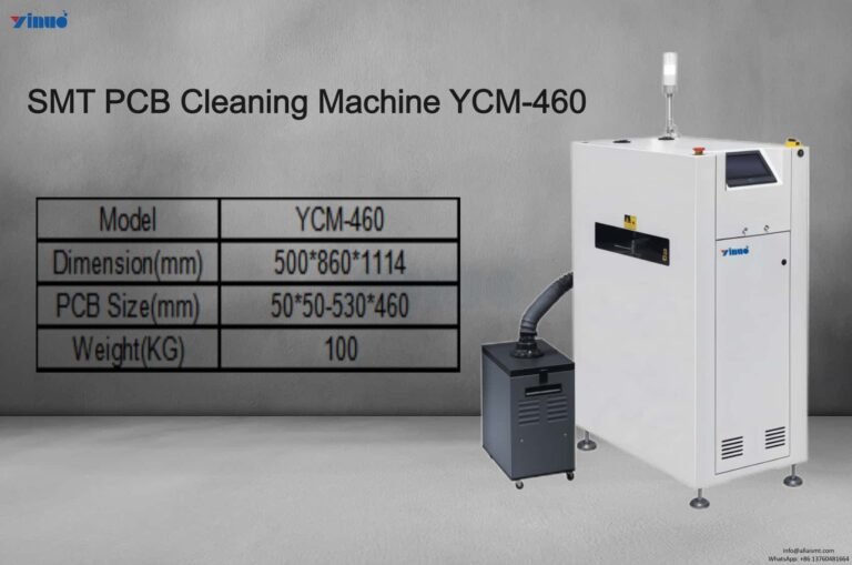 Pcb Clean Machine SMT PCB Cleaning Machine YCM-460 A Reliable PCB Cleaning Solution for ...