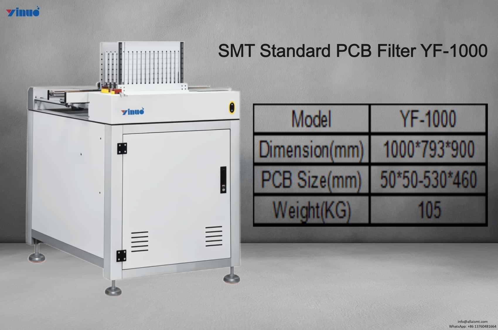 SMT Standard PCB Filter YF-1000