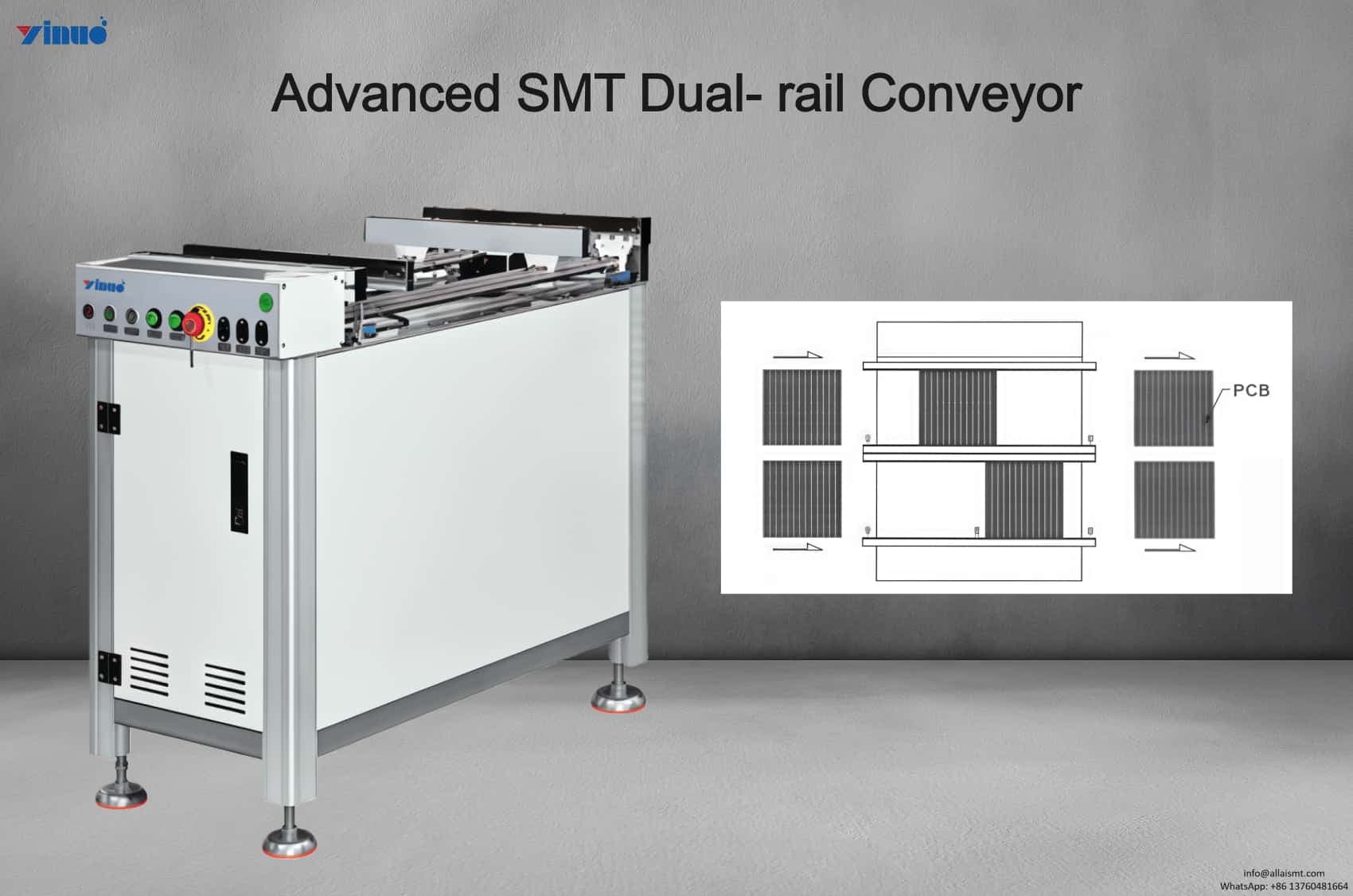 Advanced SMT Dual-rail Conveyor