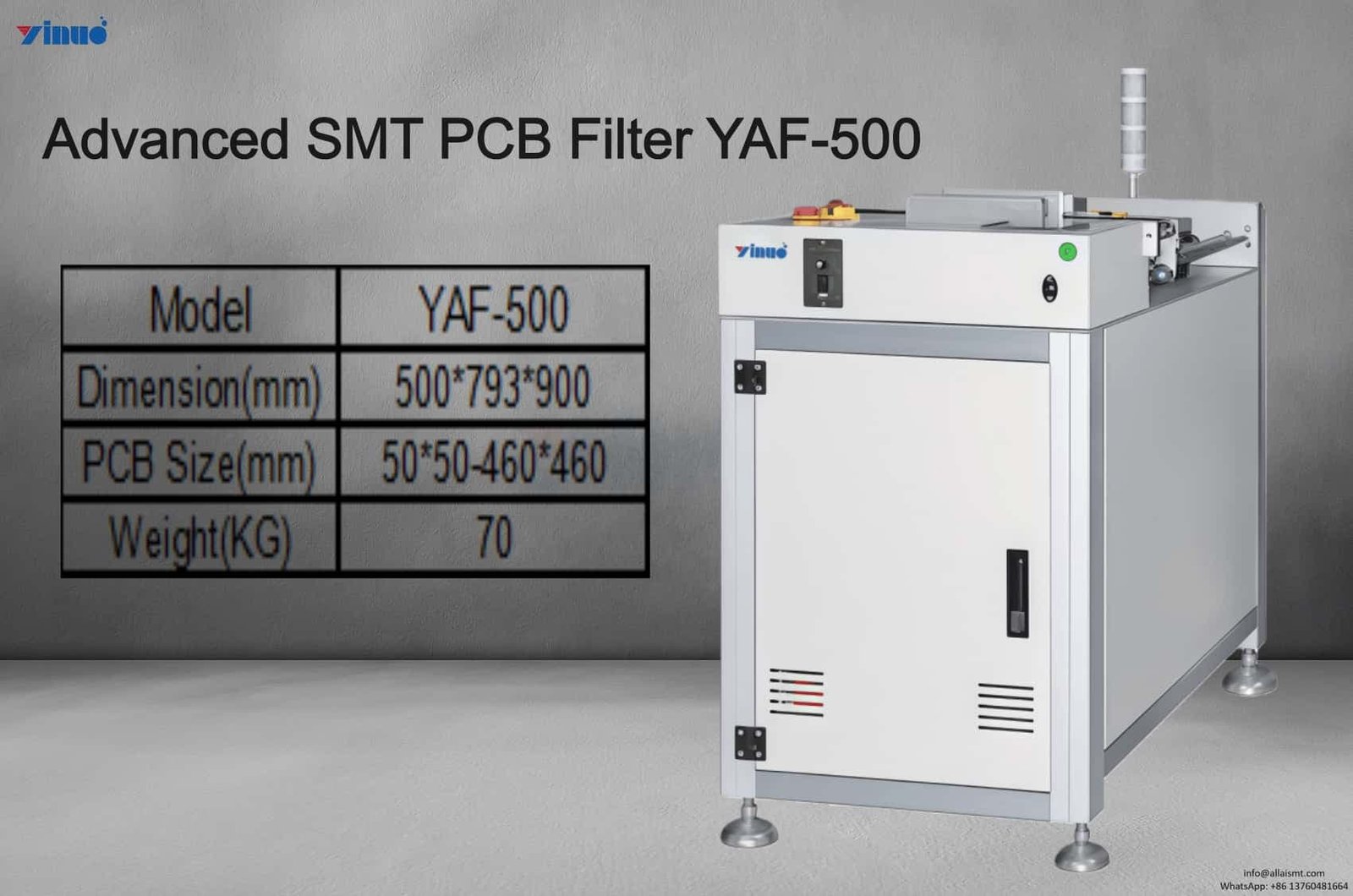 Fileter Pcb Advanced SMT PCB Filter YAF-500 Efficient PCB Classification in ...