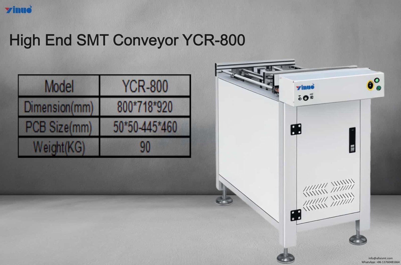 High End SMT Conveyor YCR-800