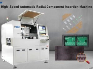 Automatic Radial Component Insertion Machine in Railway Signaling Electronics Production