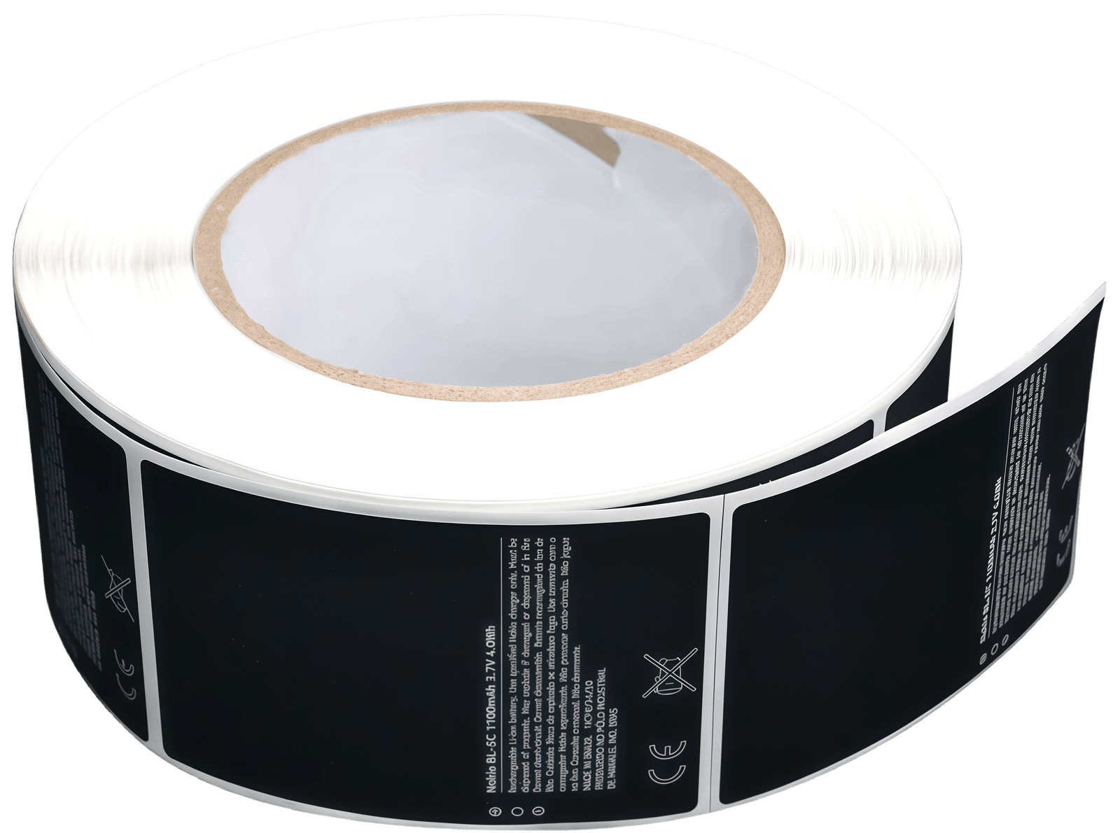 Self-Adhesive Battery Label