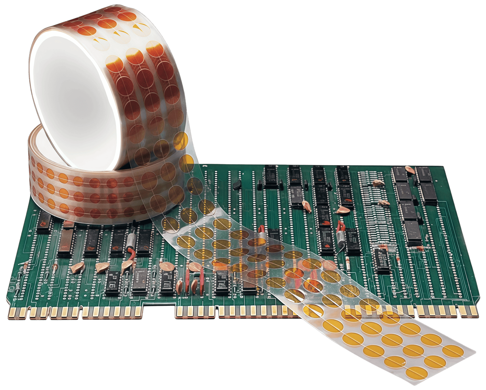 Die Cut Kapton Tape Dots