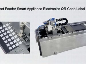 Mini Sheet Feeder Smart Appliance Electronics QR Code Label Feeding