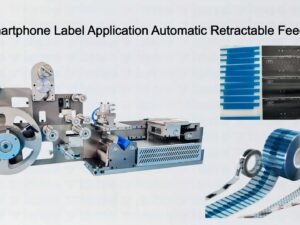 Smartphone Label Application Automatic Retractable Feeder