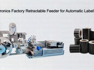 3C Electronics Factory Retractable Feeder for Automatic Label Feeding