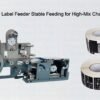 Battery Charger Label Feeder Stable Feeding for High-Mix Charger Production