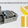 Consumer Electronics Lines Optimized with Sheet Flip Cover Feeder Technology