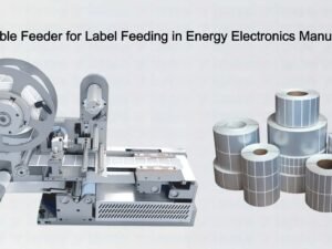 Retractable Feeder for Label Feeding in Energy Electronics Manufacturing