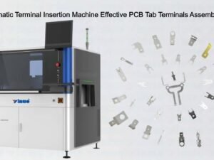 THT Automatic Terminal Insertion Machine Effective PCB Tab Terminals Assembly Solution
