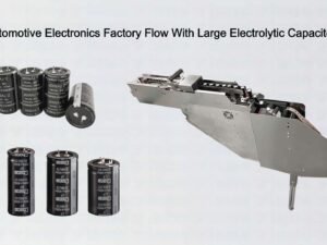 Smart Automotive Electronics Factory Flow With Large Electrolytic Capacitor Feeder