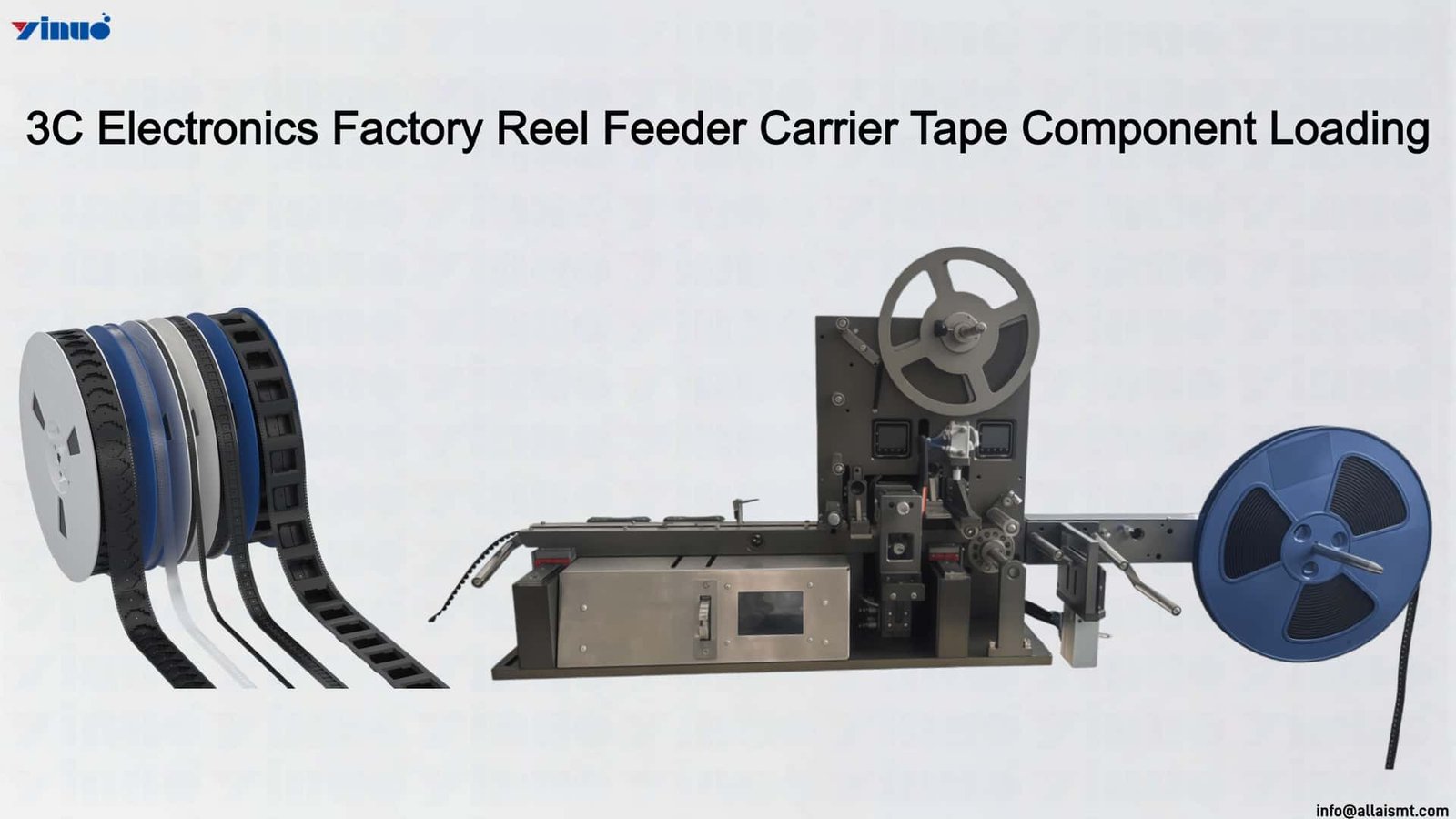 3C Electronics Factory Reel Feeder Carrier Tape Component Loading