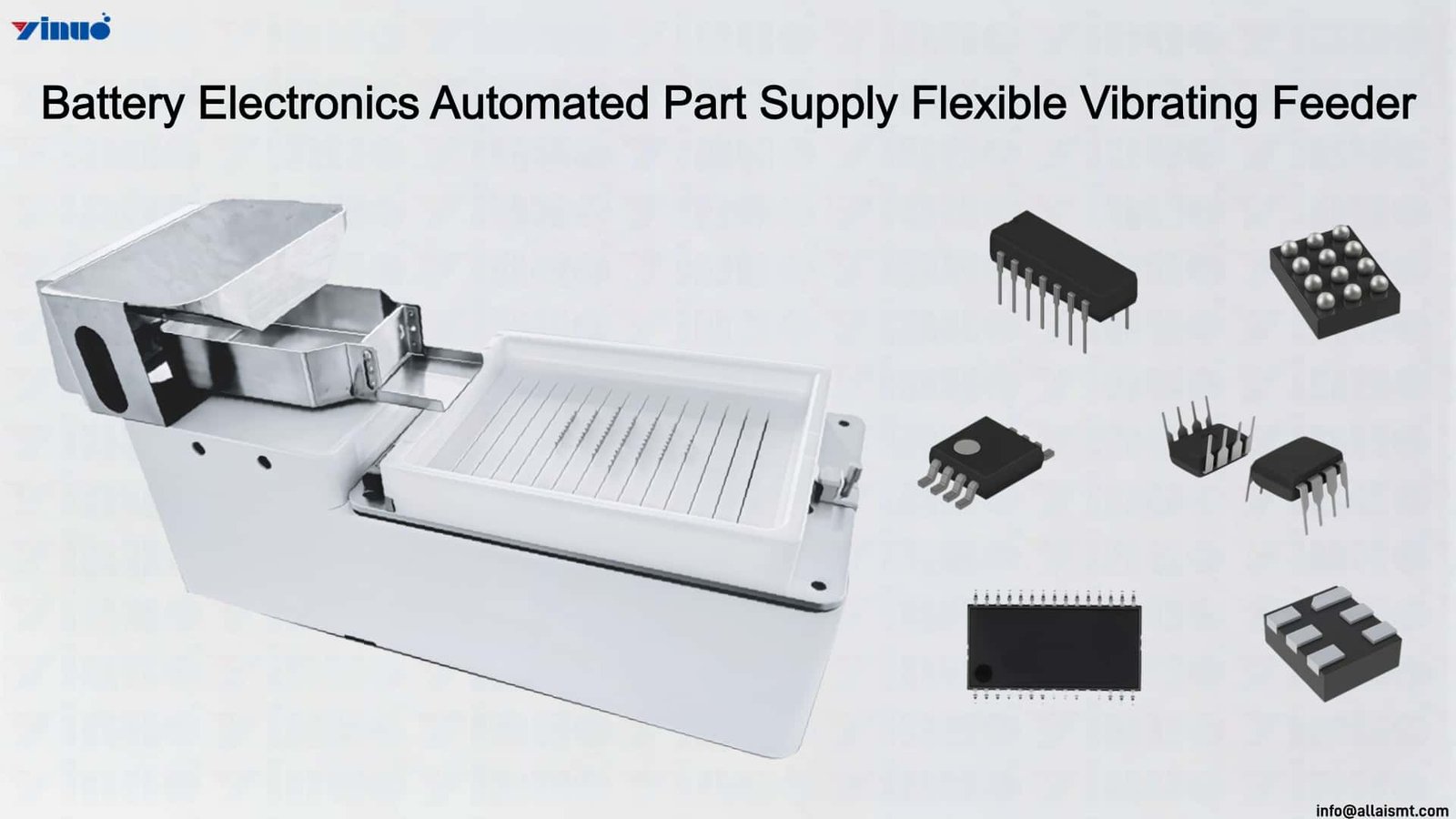 Battery Electronics Automated Part Supply Flexible Vibrating Feeder