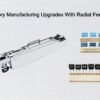 Electronic Factory Manufacturing Upgrades With Radial Feeder With Cutter