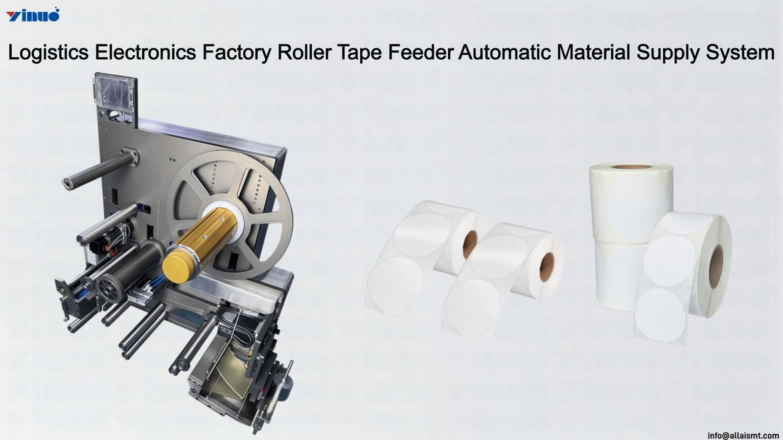 Logistics Electronics Factory Roller Tape Feeder Automatic Material Supply System Logistics Electronics Factory Roller Tape Feeder Automatic Material Supply System