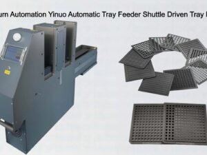Pick Return Automation Yinuo Automatic Tray Feeder Shuttle Driven Tray Magazine