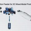 Radial Insertion Feeder for 3C Mixed-Model Production Lines