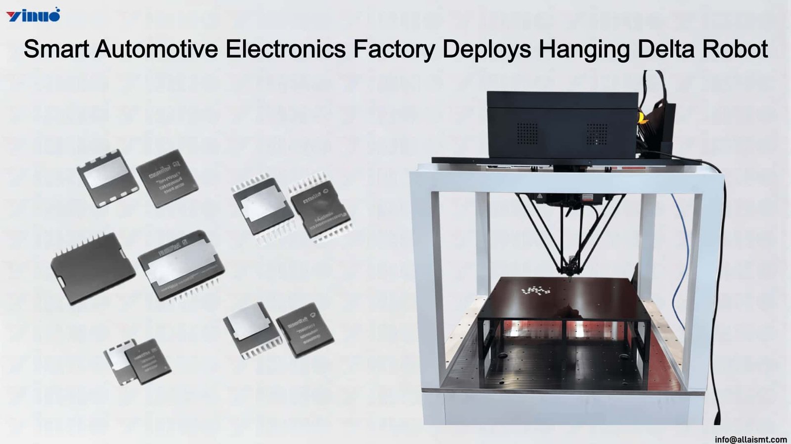 Smart Automotive Electronics Factory Deploys Hanging Delta Robot
