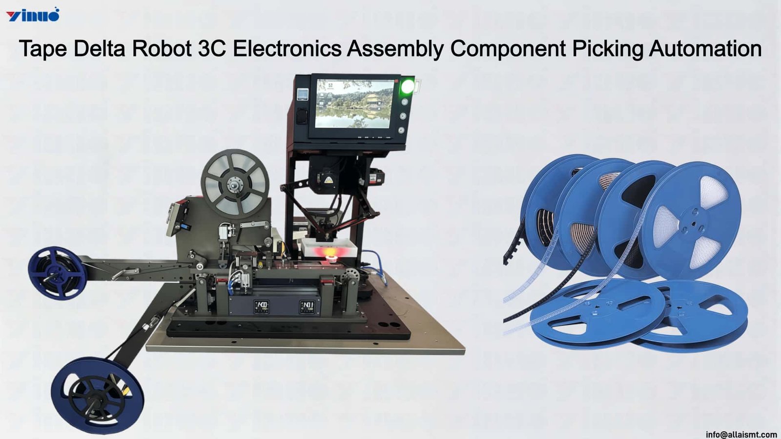 Tape Delta Robot 3C Electronics Assembly Component Picking Automation