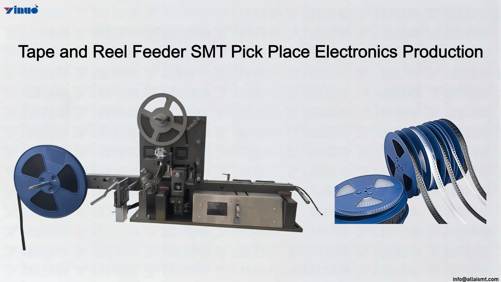 Tape and Reel Feeder SMT Pick Place Electronics Production