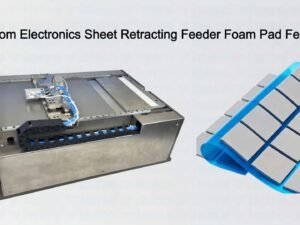 Telecom Electronics Sheet Retracting Feeder Foam Pad Feeding