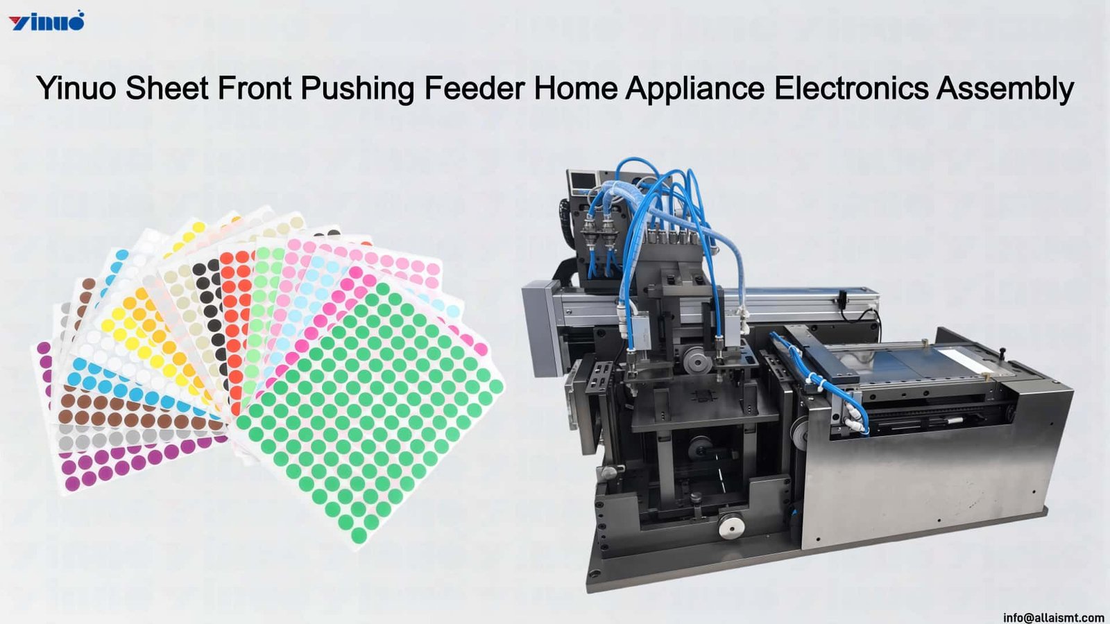 Yinuo Sheet Front Pushing Feeder Home Appliance Electronics Assembly Yinuo Sheet Front Pushing Feeder Home Appliance Electronics Assembly
