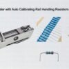 Axial Insertion Feeder with Auto Calibrating Rail Handling Resistors Capacitors Diodes
