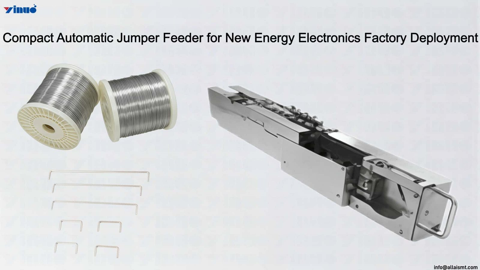 Compact Automatic Jumper Feeder for New Energy Electronics Factory Deployment Compact Automatic Jumper Feeder for New Energy Electronics Factory Deployment