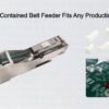 Compact Self Contained Belt Feeder Fits Any Production Line Layout