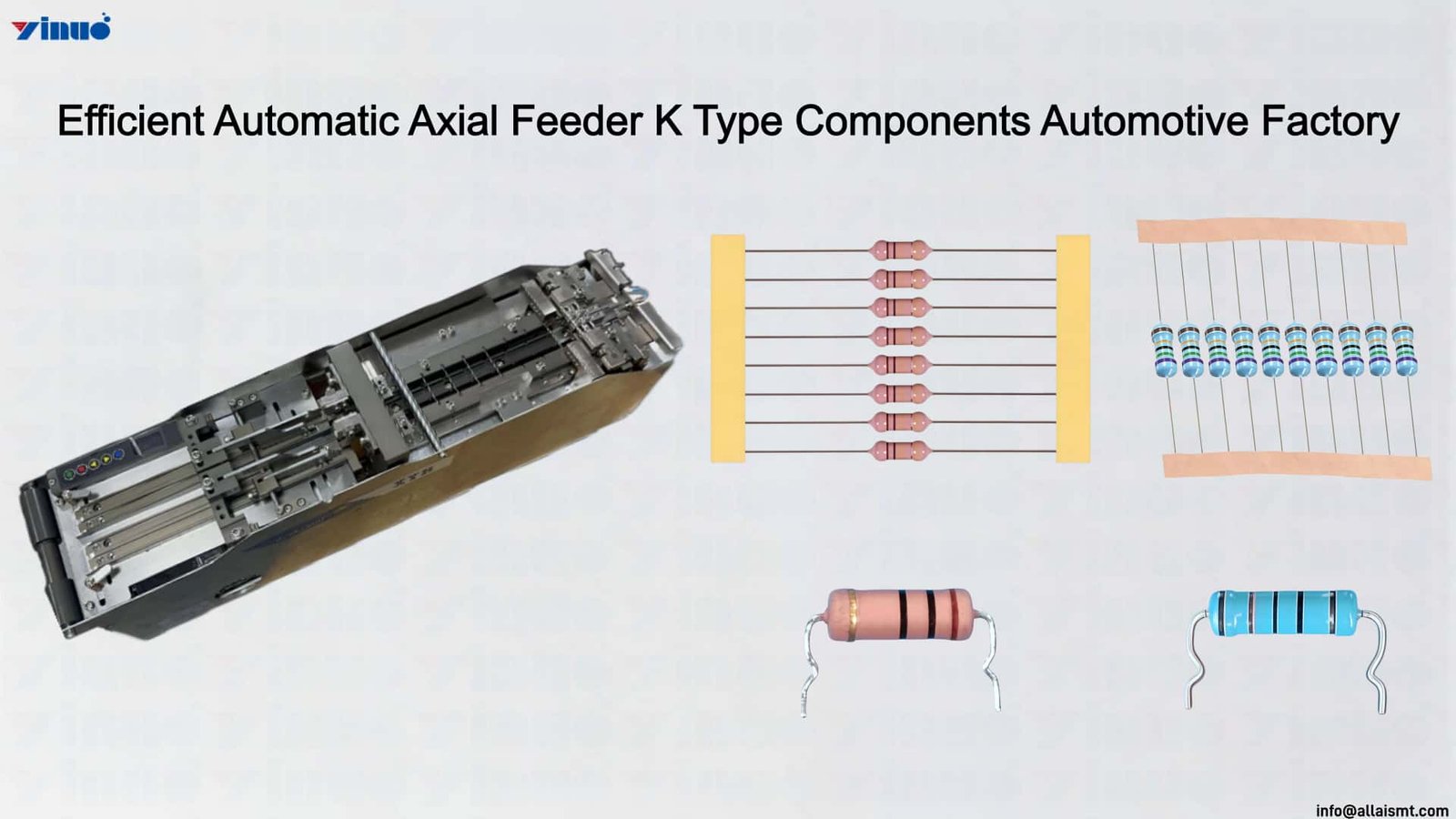 Efficient Automatic Axial Feeder K-Type Components Automotive Factory Efficient Automatic Axial Feeder K-Type Components Automotive Factory