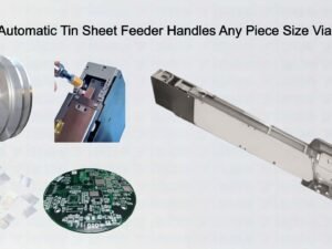 Flexible Automatic Tin Sheet Feeder Handles Any Piece Size Via Recipes
