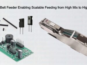 Industrial Belt Feeder Enabling Scalable Feeding from High Mix to High Volume