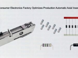 Intelligent Consumer Electronics Factory Optimizes Production Automatic Axial Insertion Feeder