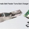 Practical Automatic Belt Feeder Turns Bulk Charger Parts Into Line