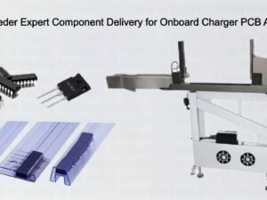 Tube Feeder Expert Component Delivery for Onboard Charger PCB Assembly