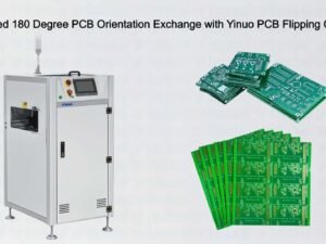 Automated 180 Degree PCB Orientation Exchange with Yinuo PCB Flipping Conveyor