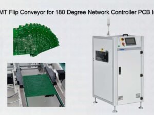 Yinuo SMT Flip Conveyor for 180 Degree Network Controller PCB Inversion