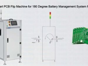 Yinuo Smart PCB Flip Machine for 180 Degree Battery Management System Production